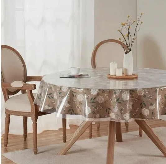MANTEL RIQUI PLÁSTICO METALIZADO MESA FIESTA DECORA 137X183CM - 4