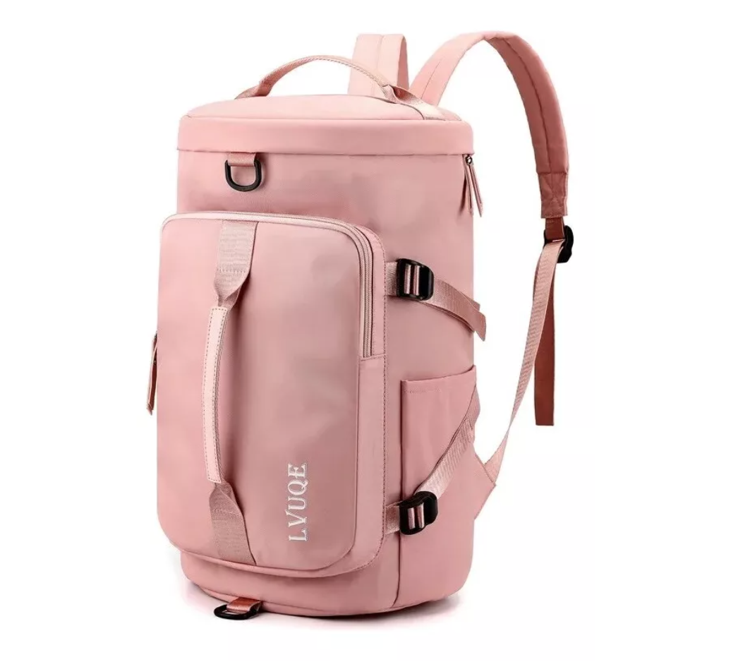 BOLSO DE VIAJE IMPERMEABLE MOCHILA MULTIUSOS HOMBRO GIMNASIO - 1