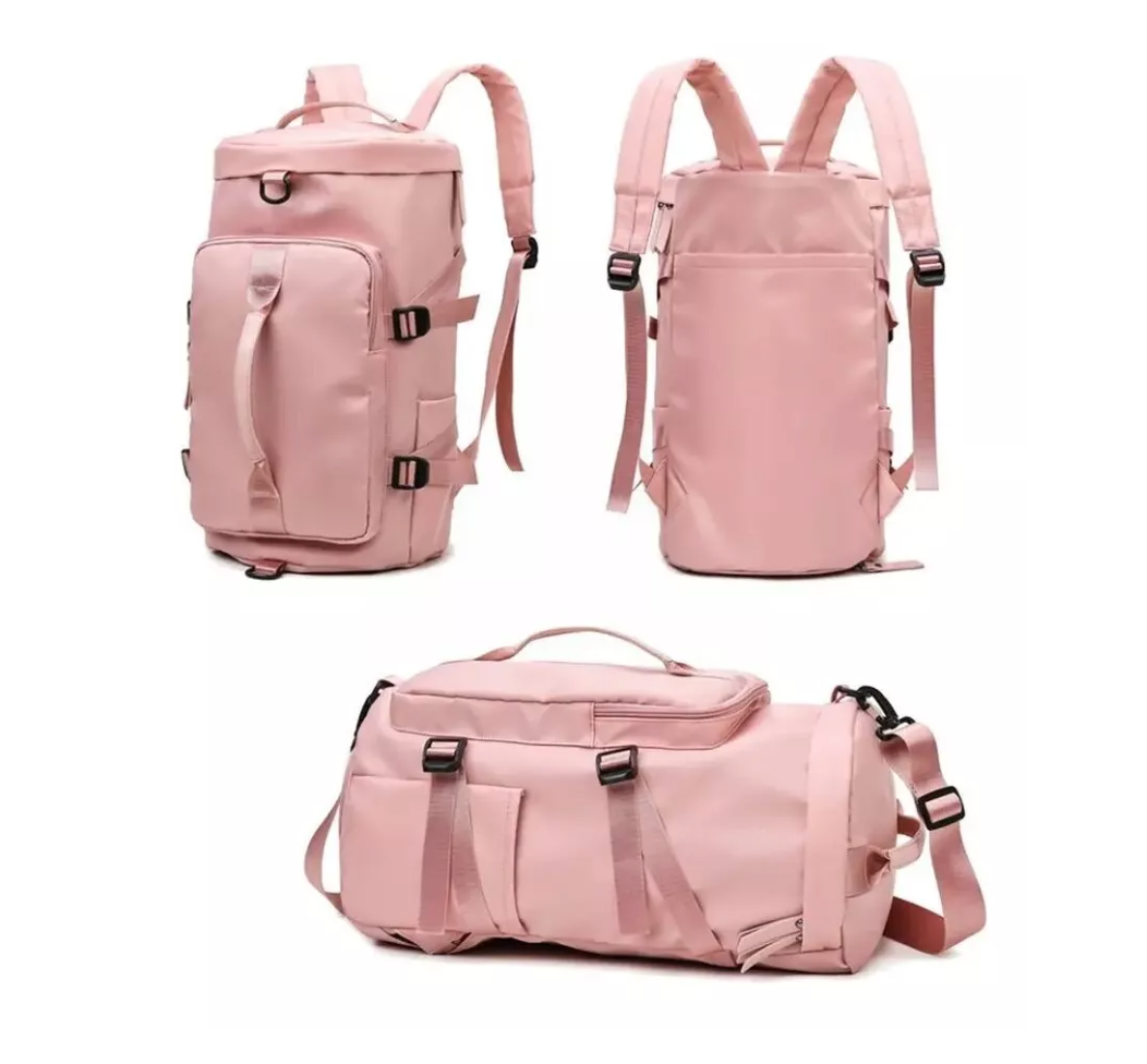 BOLSO DE VIAJE IMPERMEABLE MOCHILA MULTIUSOS HOMBRO GIMNASIO - 2