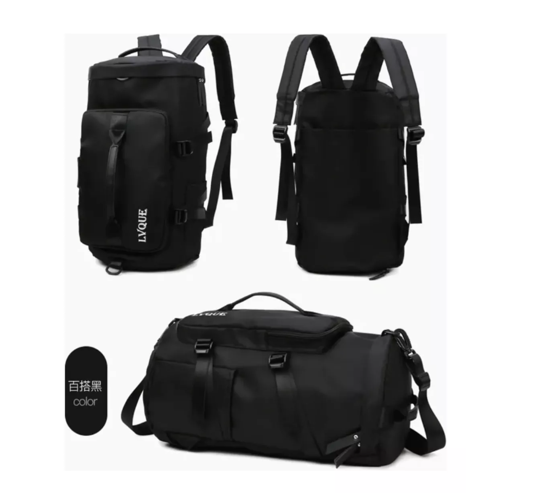 BOLSO DE VIAJE IMPERMEABLE MOCHILA MULTIUSOS HOMBRO GIMNASIO - 2