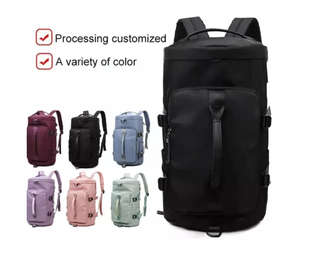 BOLSO DE VIAJE IMPERMEABLE MOCHILA MULTIUSOS HOMBRO GIMNASIO - 3