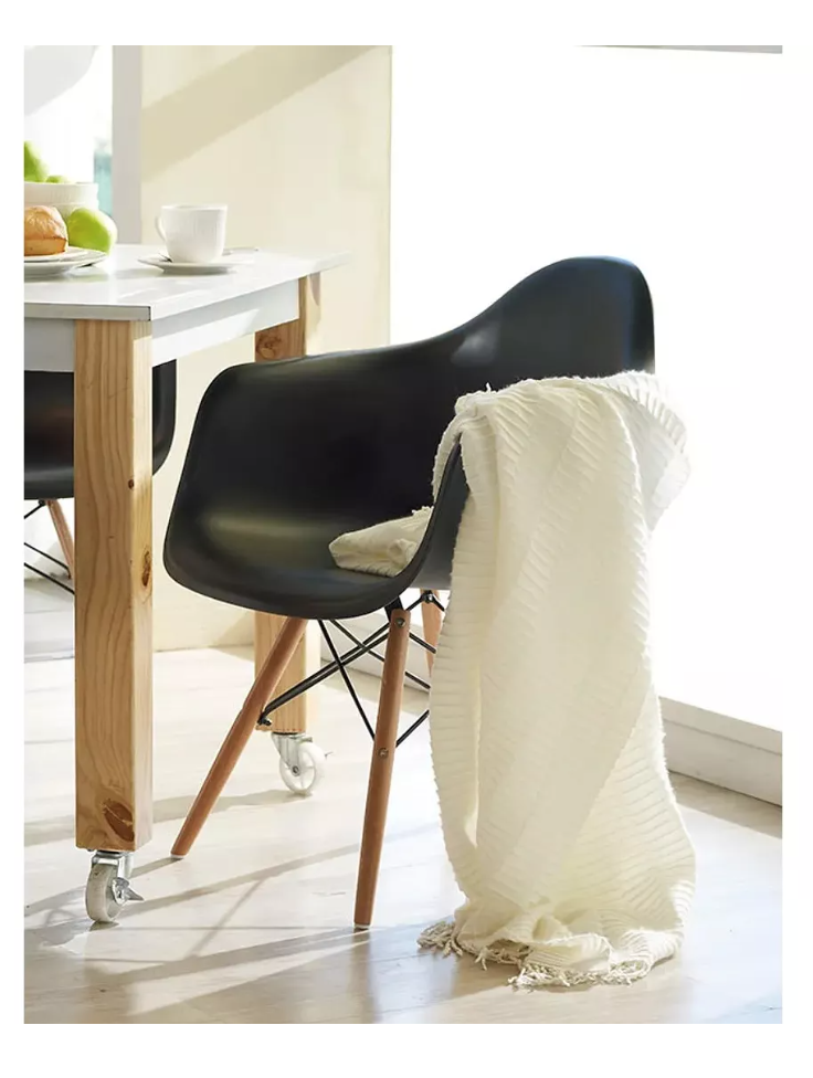 SILLA DE COMEDOR RIQUI NEGRO BODEGA TFC BUTACA EAMES ESTRUCTURA 1 UNIDAD - 4