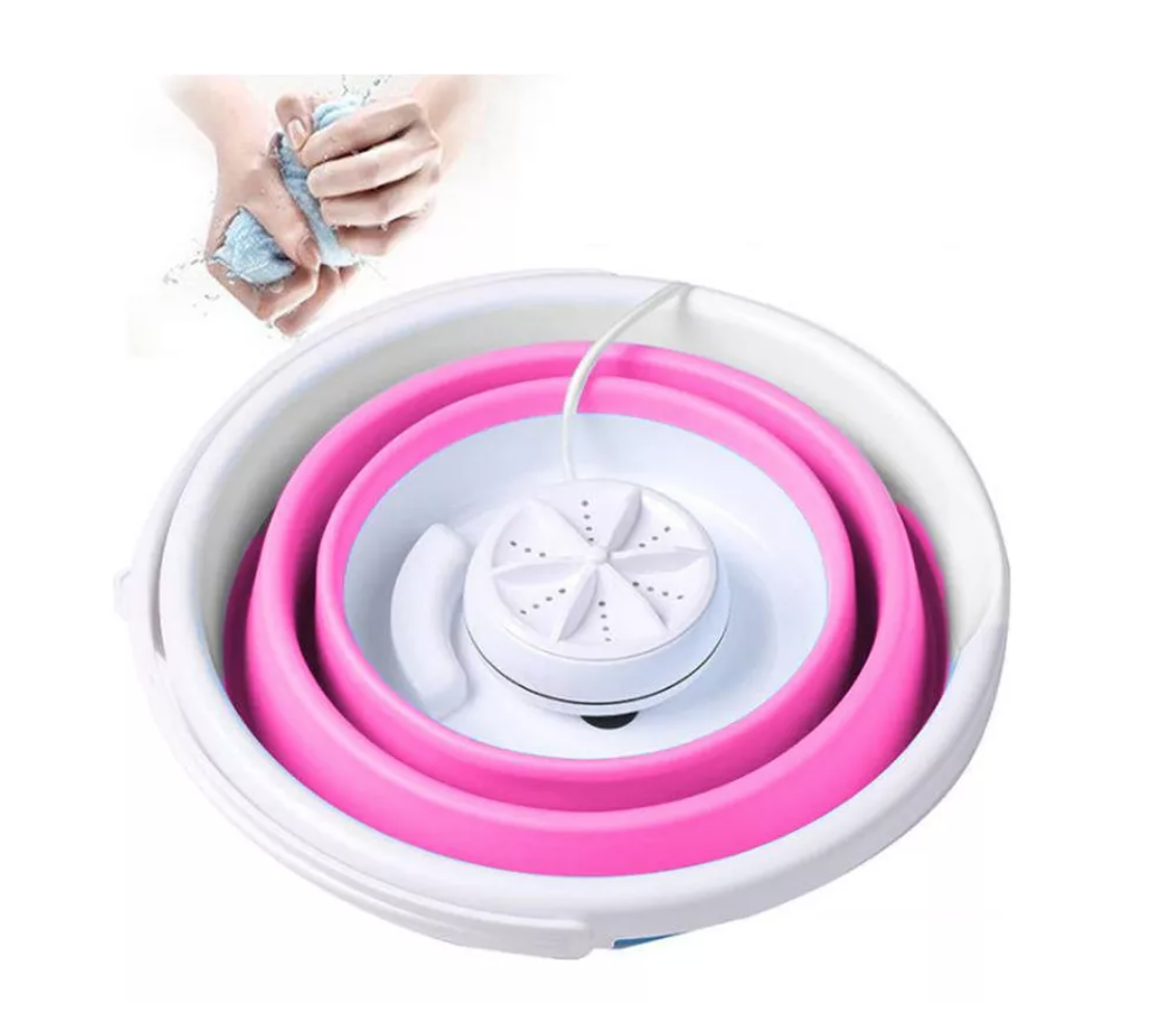 MINI LAVADORA PORTÁTIL LAVADORA PLEGABLE ROPA - 1