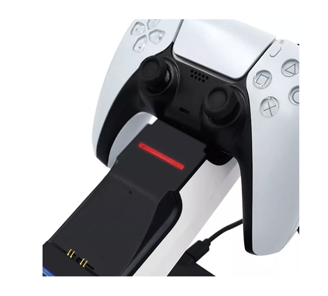 CARGADOR RIQUI DUAL BASE DE CARGA PARA CONTROLES PS5, GTC - 3
