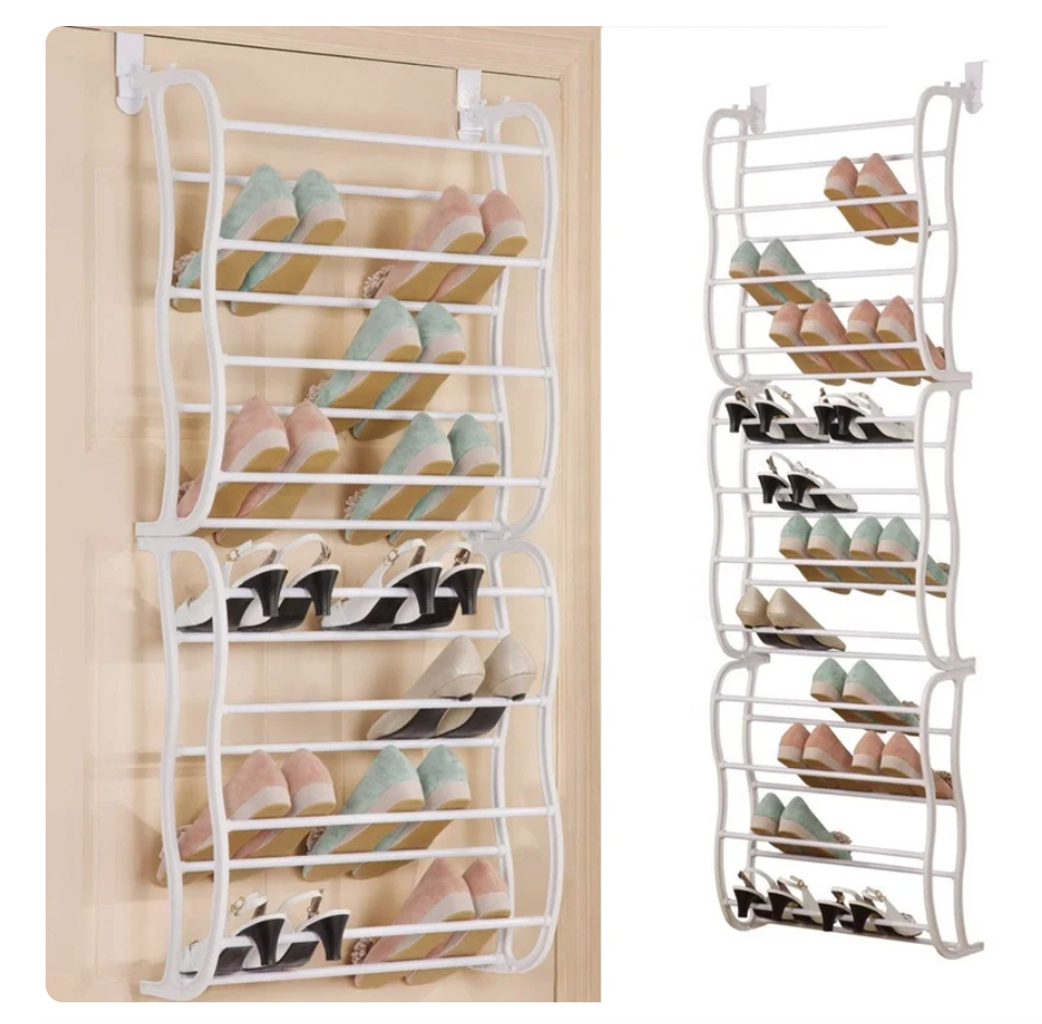 CAJONES ZAPATERO ORGANIZADOR COLGADOR ZAPATOS 36 PCS PUERTAS ARMARIO DE ZAPATOS PACK CON 10 UNIDADES - 1