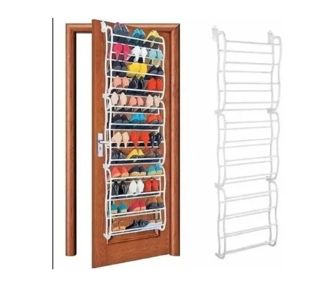 CAJONES ZAPATERO ORGANIZADOR COLGADOR ZAPATOS 36 PCS PUERTAS ARMARIO DE ZAPATOS PACK CON 10 UNIDADES - 2