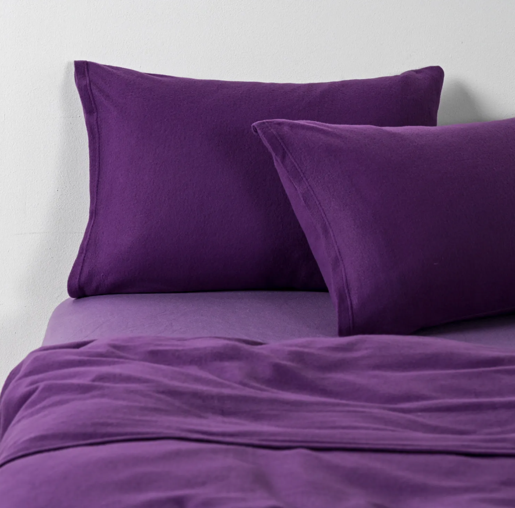 SÁBANAS RIQUI INVIERNO KING POLAR MORADO - 1