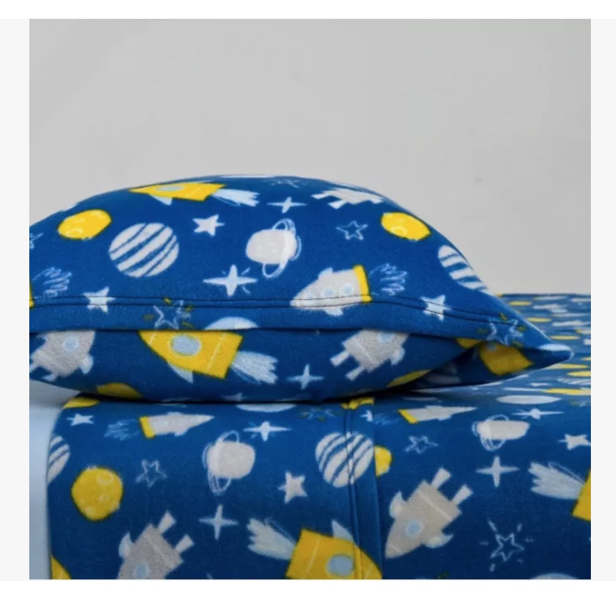 SÁBANAS RIQUI DORAL KIDS 1.5 PLAZAS POLAR MULTICOLOR ESTAMPADA NIÑO - 2