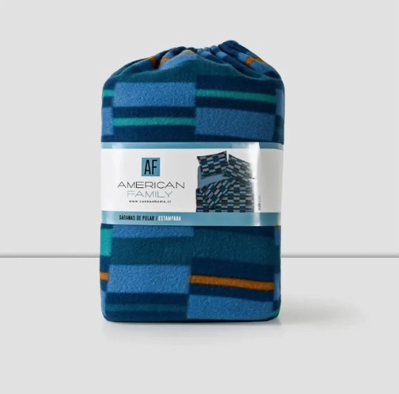 SET SÁBANAS RIQUI 1.5 PLAZAS POLAR GRIS - 3