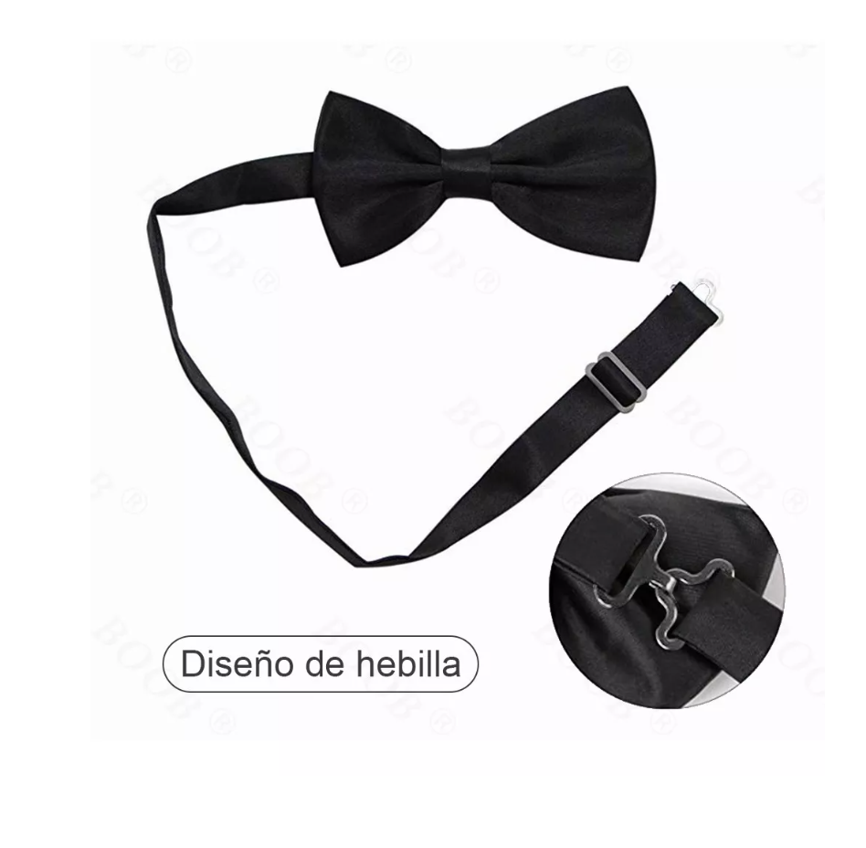 ET HUMITA CORBATÍN RIQUI ROJO S + PAÑUELO + COLLARES - 4