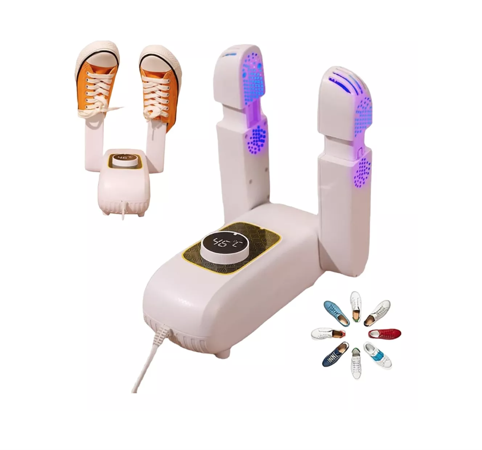 SECADOR DE ZAPATOS CALENTADOR DESHUMIFICADOR ESTERILIZA OLOR - 1