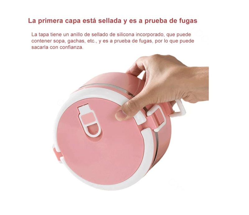 2 CAPAS FIAMBRERA APILABLE, PARA ESTUDIANTES O ADULTOS - 4