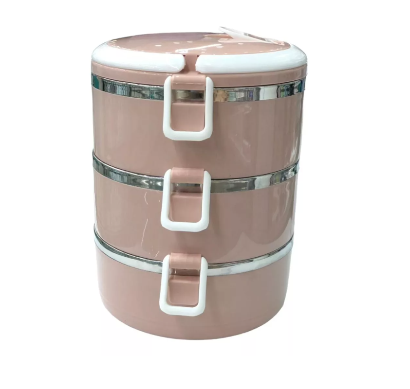FIAMBRERA CONTENEDOR TAZA TERMO DE COMIDA 3 CAPAS 2L - 2