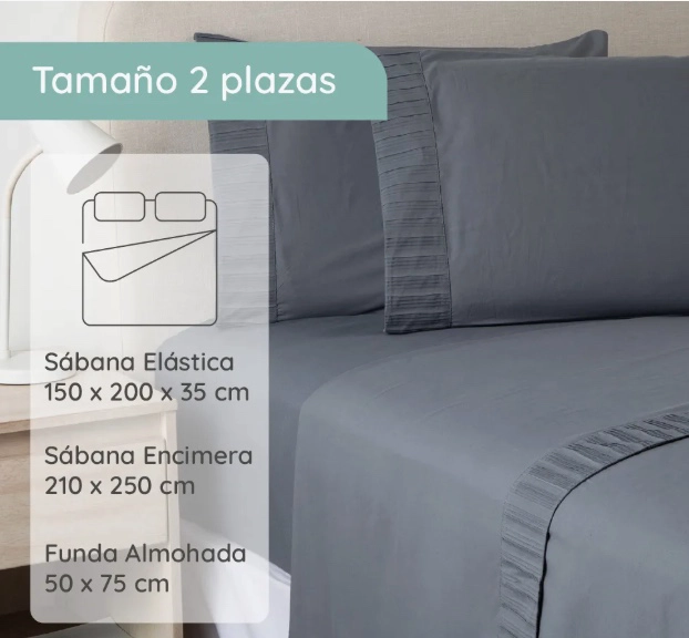 CUBRECAMA RIQUI 2 PLAZAS GRIS QUILT ARREDO REVERSIBLE MULTI RAYA - 2