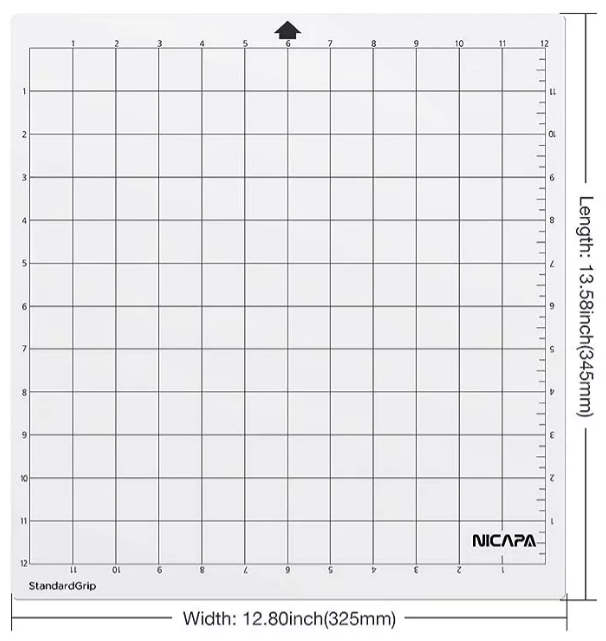 TAPETE BASE DE CORTE PARA SILHUETTE RIQUI CAMEO 30X30CM (1/2/3 Y4) - 2