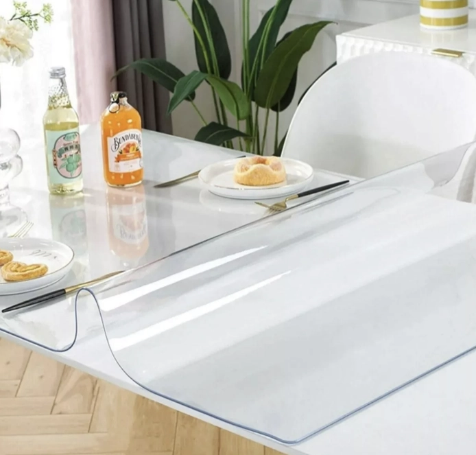 MANTEL TRANSPARENTE PREMIUM 1MM GRUESO PROTECTOR 90X183CM - 3