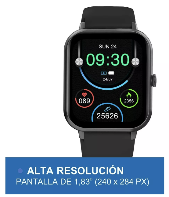RELOJ INTELIGENTE SMARTWATCH DEPORTIVO LLAMADAS CEL LINKON - 3