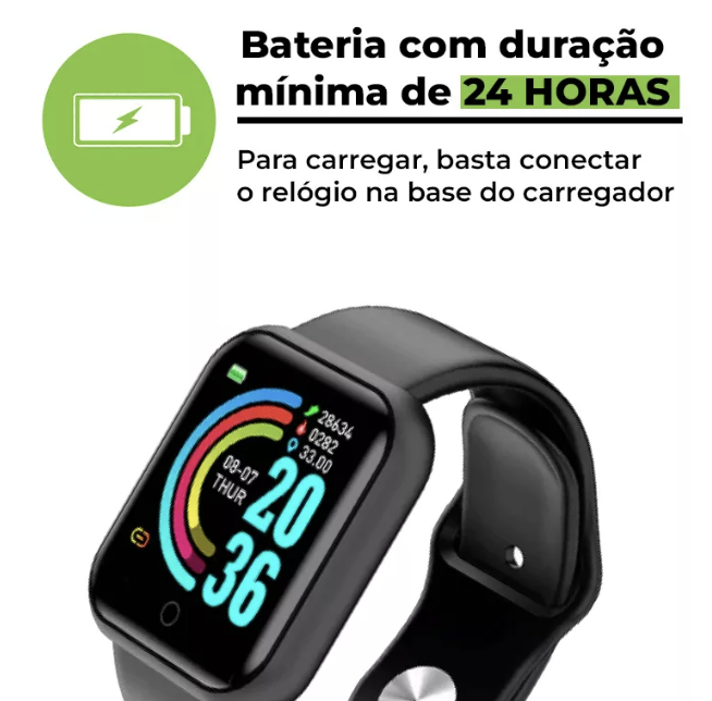 SMARTWATCH SMART BRACELET 1 1.3' CON RED MÓVIL CAJA DE PLÁSTICO NEGRA, MALLA NEGRA DE SILICONA. - 3