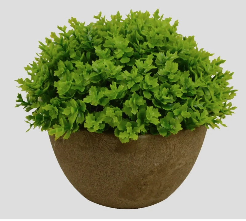 PLANTA MUSGO CON FLORES ARTIFICIAL - 2
