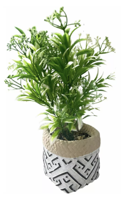 PLANTAS ARTIFICIALES MACETAS DECORACIÓN DE HOGAR - 1