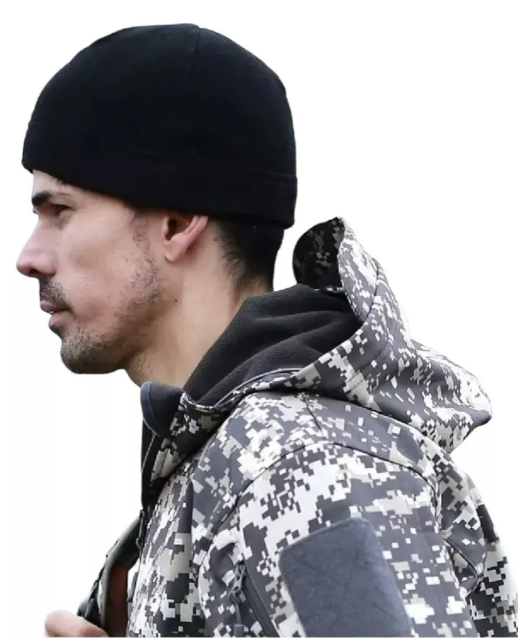 GORRAS RIQUI NEGRO PARA HOMBRES TERMICO DEPORTES MILITARES TACTICOS - 2