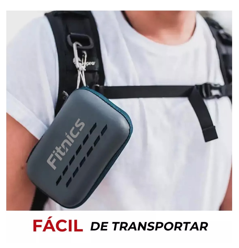 Toalla Microfibra Set 3 Fitnics Secado Rapido +estuche Viaje - 6
