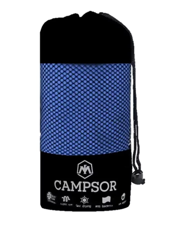 Toalla De Microfibra Camping Secado Rapido Portatil 80x160cm - 3