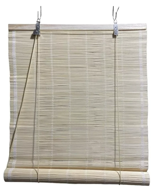 CORTINA BAMBU ESTERILLA CORTINAS PERSIANA BAMBU 180X180CM - 1