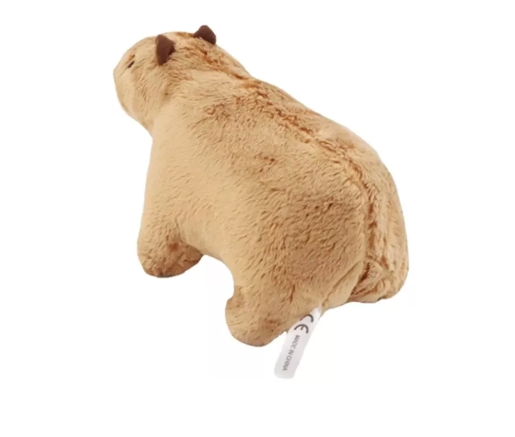 PELUCHE 18CM CAPIBARA ROEDOR CARPINCHO FELPA - 5