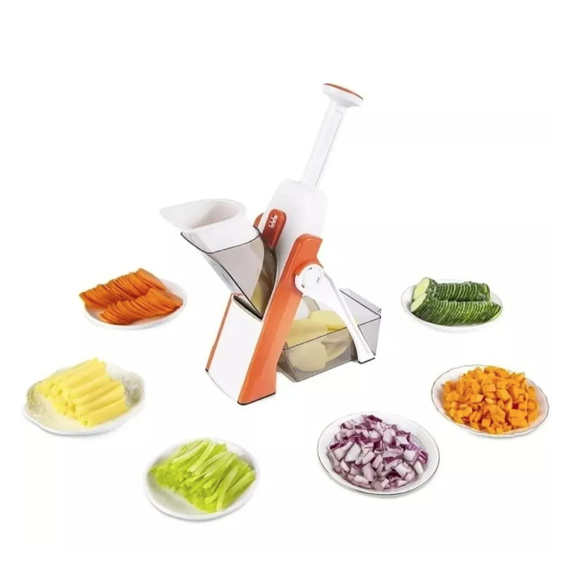 REBANADOR MANDOLINA CORTADOR DE VERDURAS VEGETALES Y FRUTAS - 2