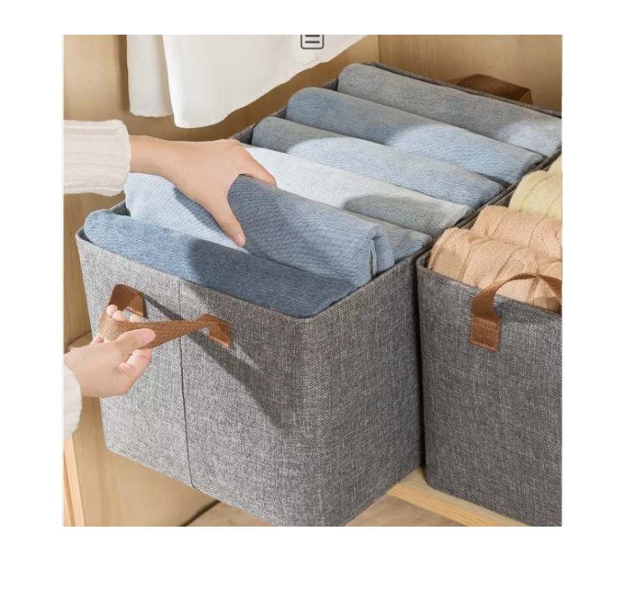 Set De 6 Cajas Organizadoras Plegables Closet Ropa - 7