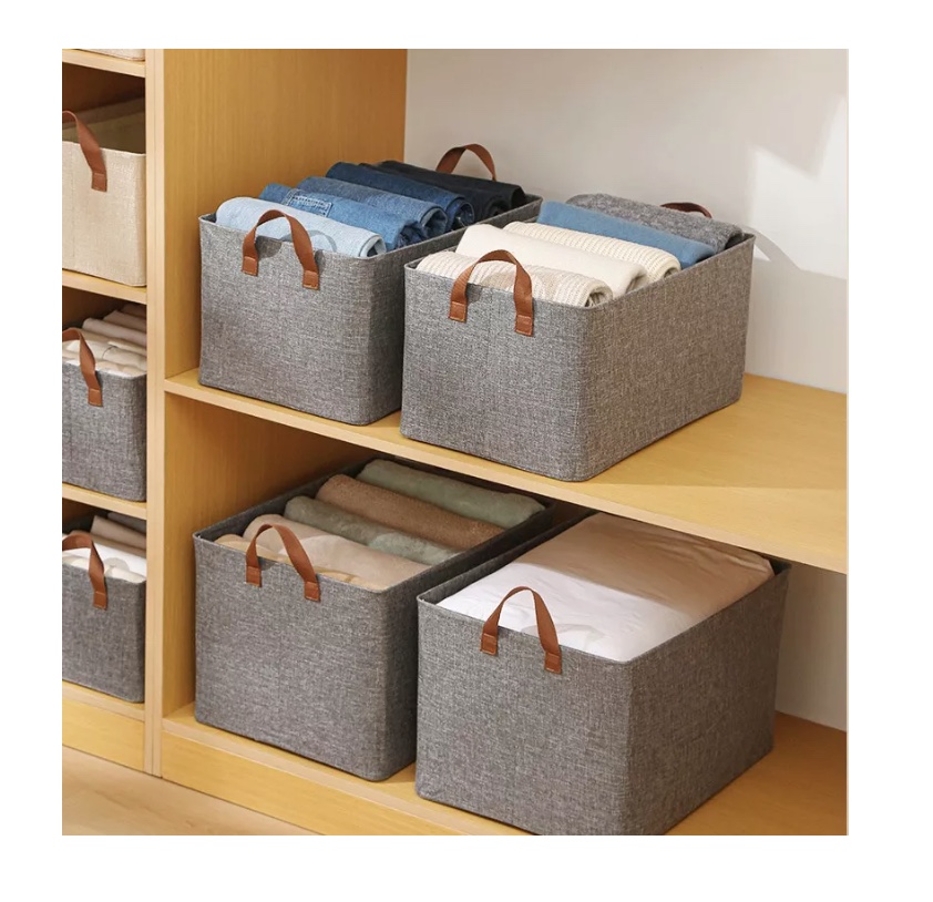 Set De 6 Cajas Organizadoras Plegables Closet Ropa - 8