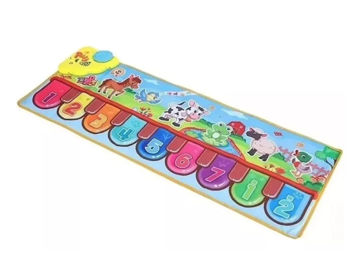JUGUETE MAT PIANO RIQUI MÚSICAL NIÑOS ANIMAL PIANO MUSIC MAT - 2