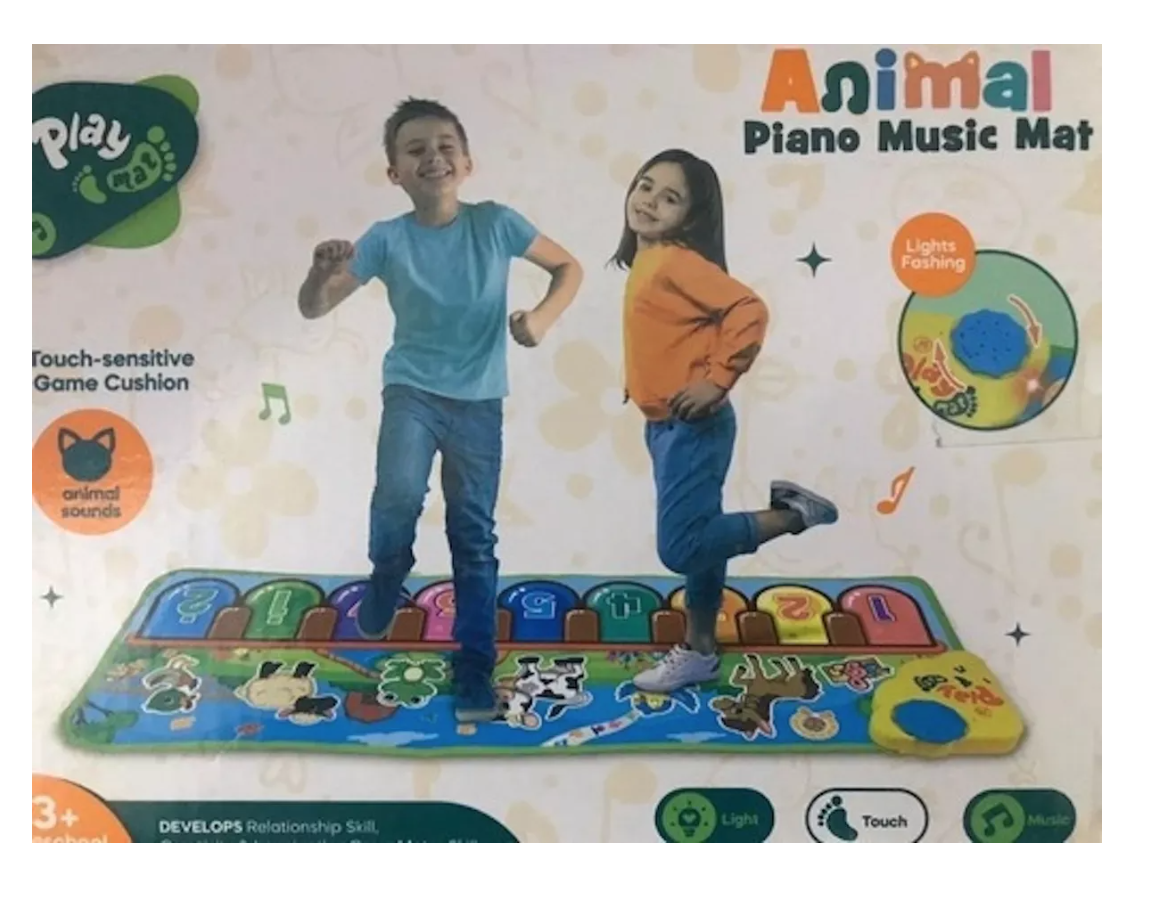 JUGUETE MAT PIANO RIQUI MÚSICAL NIÑOS ANIMAL PIANO MUSIC MAT - 3