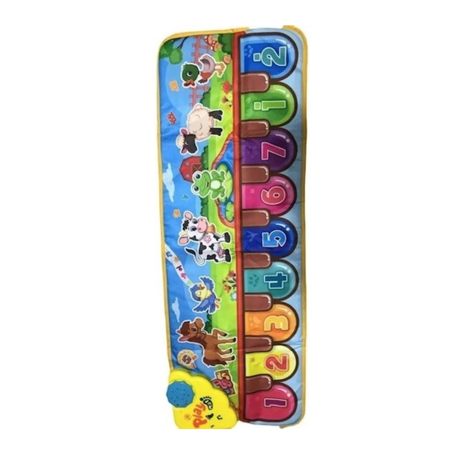 JUGUETE MAT PIANO RIQUI MÚSICAL NIÑOS ANIMAL PIANO MUSIC MAT - 4