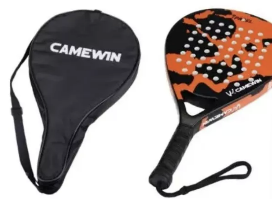 PALA PADEL RIQUI FIBRA DE CARBONO HÍBRIDO 38MM + BOLSO DEPORTE - 3
