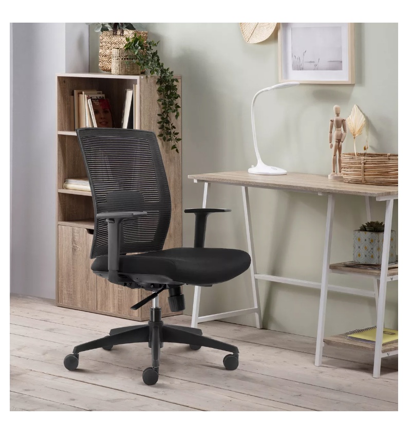 SILLAS GAMER RIQUI NEGRO SILLA ESCRITORIO TAYLOR FORM - 6