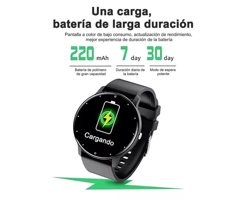 RELOJ DE PULSERA RIQUI INTELIGENTE SMARTWATCH DEPORTIVO IMPERMEABLE - 3