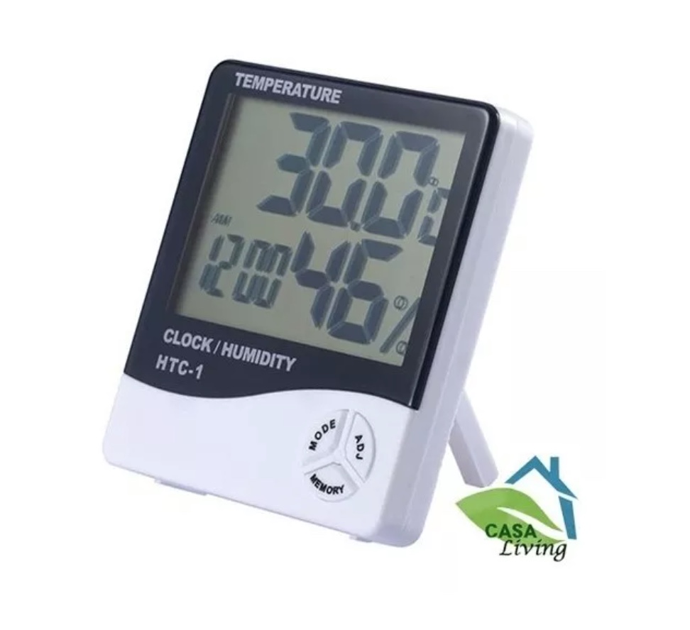 6 UNIDADES TERMOMETRO HIGROMETRO LCD TEMPERATURA - 3