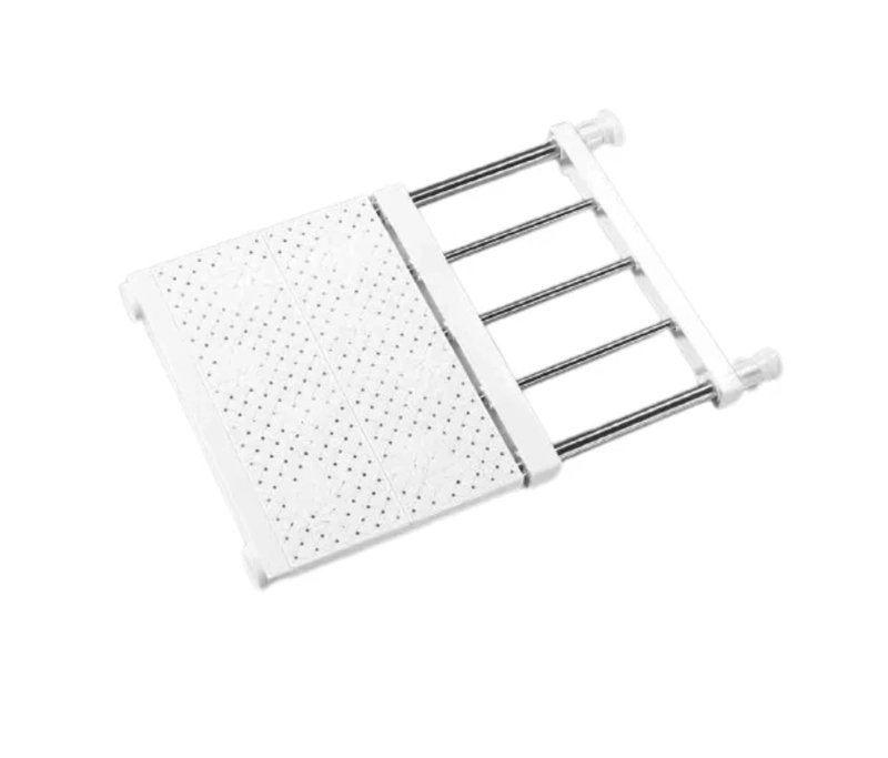 ESTANTE ADAPTABLE PARA CLOSET ALMACENAMIENTO ORGANIZADOR - 4
