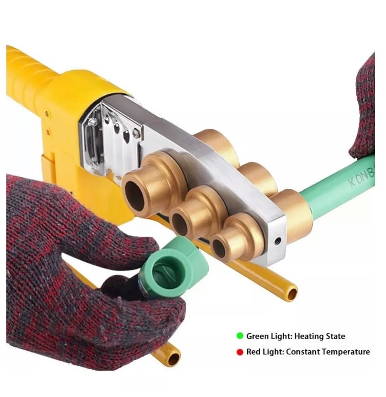 MÁQUINA TERMOFUSIÓN 1000W 220V PPR 20-63MM - 3