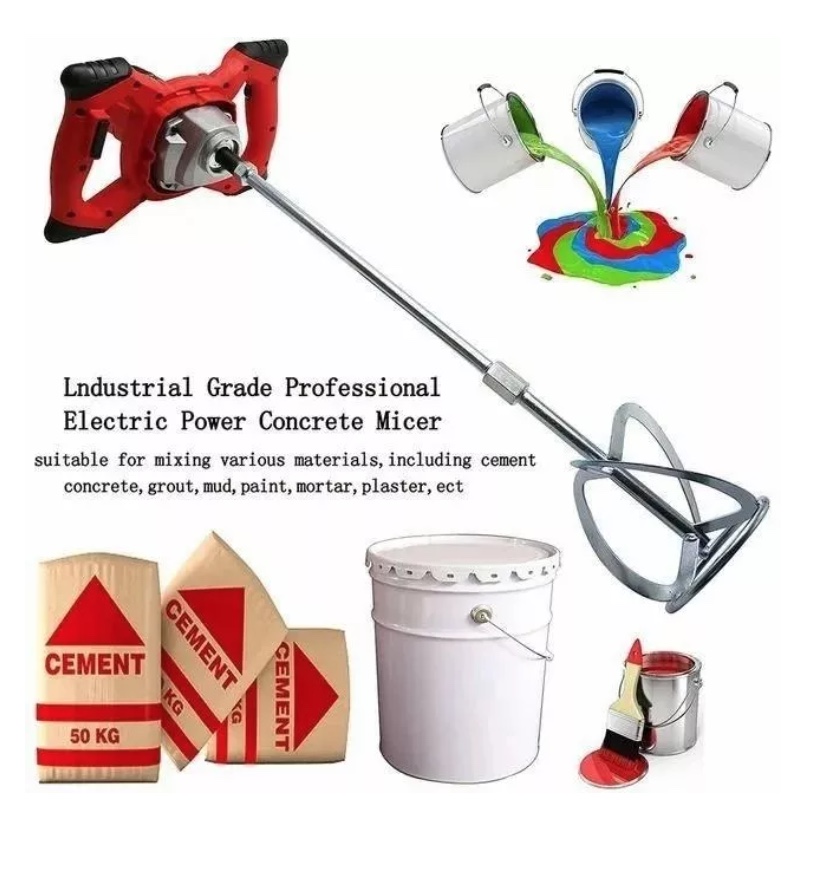 MEZCLADOR DE CEMENTO ELÉCTRICO 220 2500W - 4