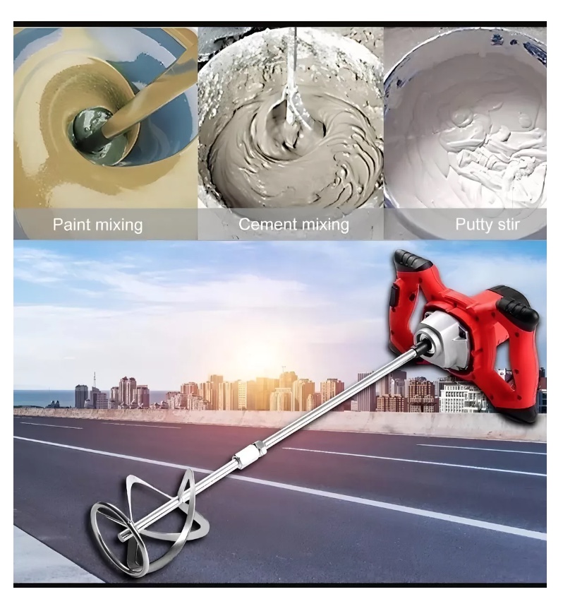 MEZCLADOR DE CEMENTO ELÉCTRICO 220 2500W - 6
