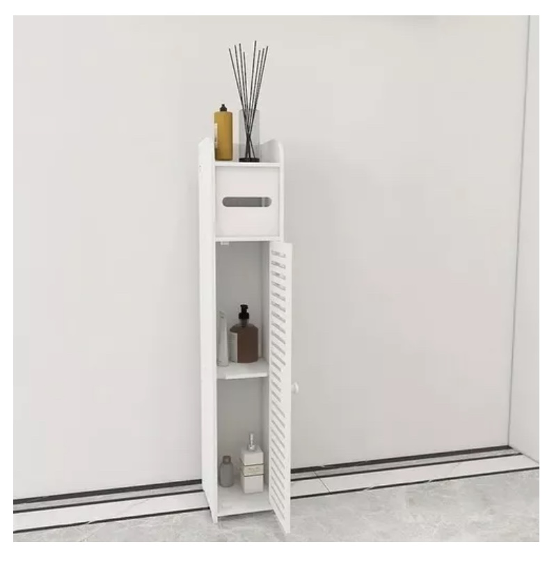 ESTANTE BAÑO RIQUI FEDERICO LAVANDERIA ORGANIZADOR BLANCO - 4