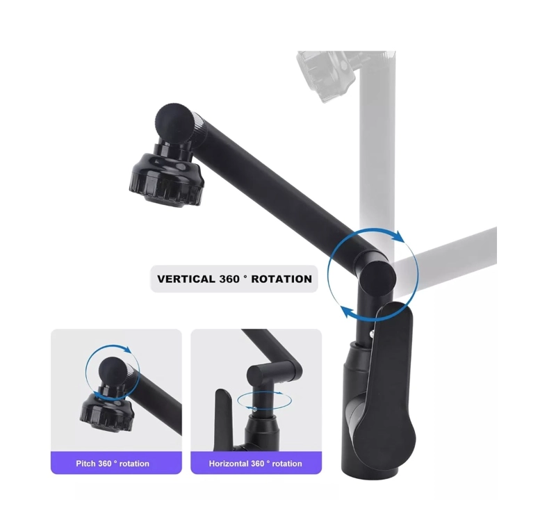 LLAVE LAVAMANOS RIQUI MONOMANDO GIRATORIA 360 ACERO INOXIDABLE - 4