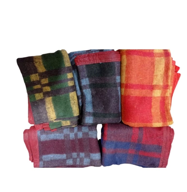 PACK 2 FRAZADAS RIQUI LANA 1.5 PLAZAS 210 X 150 CM MULTICOLOR - 2