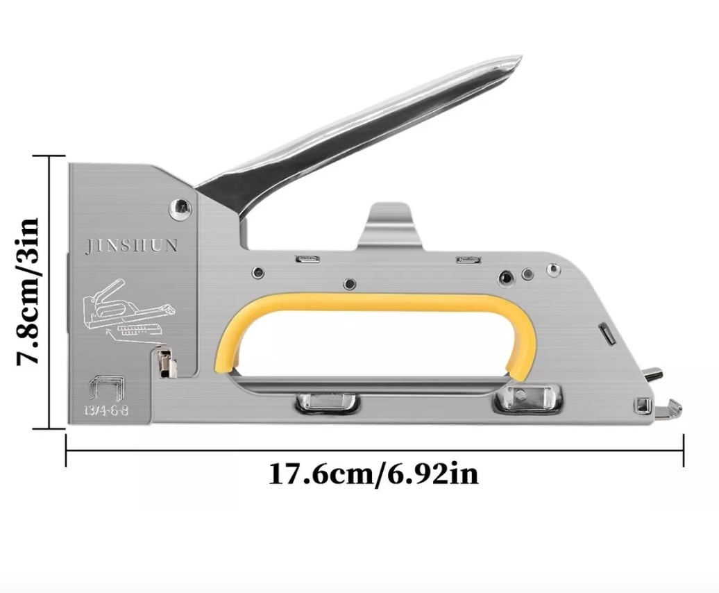 ENGRAPADORA RIQUI PARA TAPICERIA MÁS CINCO CAJAS DE CORCHETES - 3