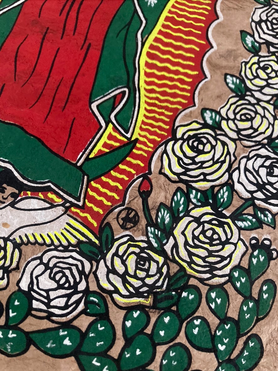 VIRGEN DE GUADALUPE 30X22 - 2
