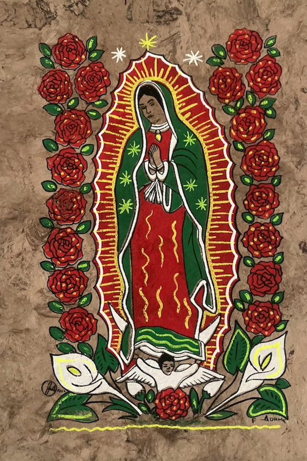 VIRGEN DE GUADALUPE 30X23 - 1