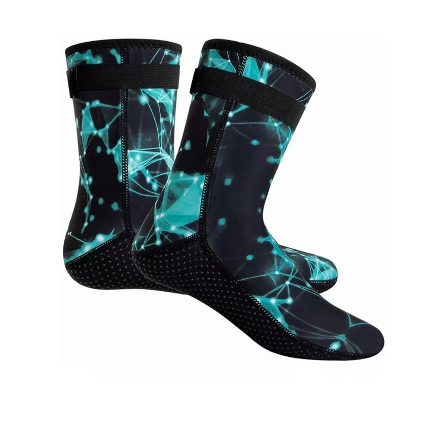 CALCETINES BUCEO 3MM UNISEX RIQUI SILICONA BOTAS AGUA ZAPATOS TÉRMICO NEOPRENO - 1